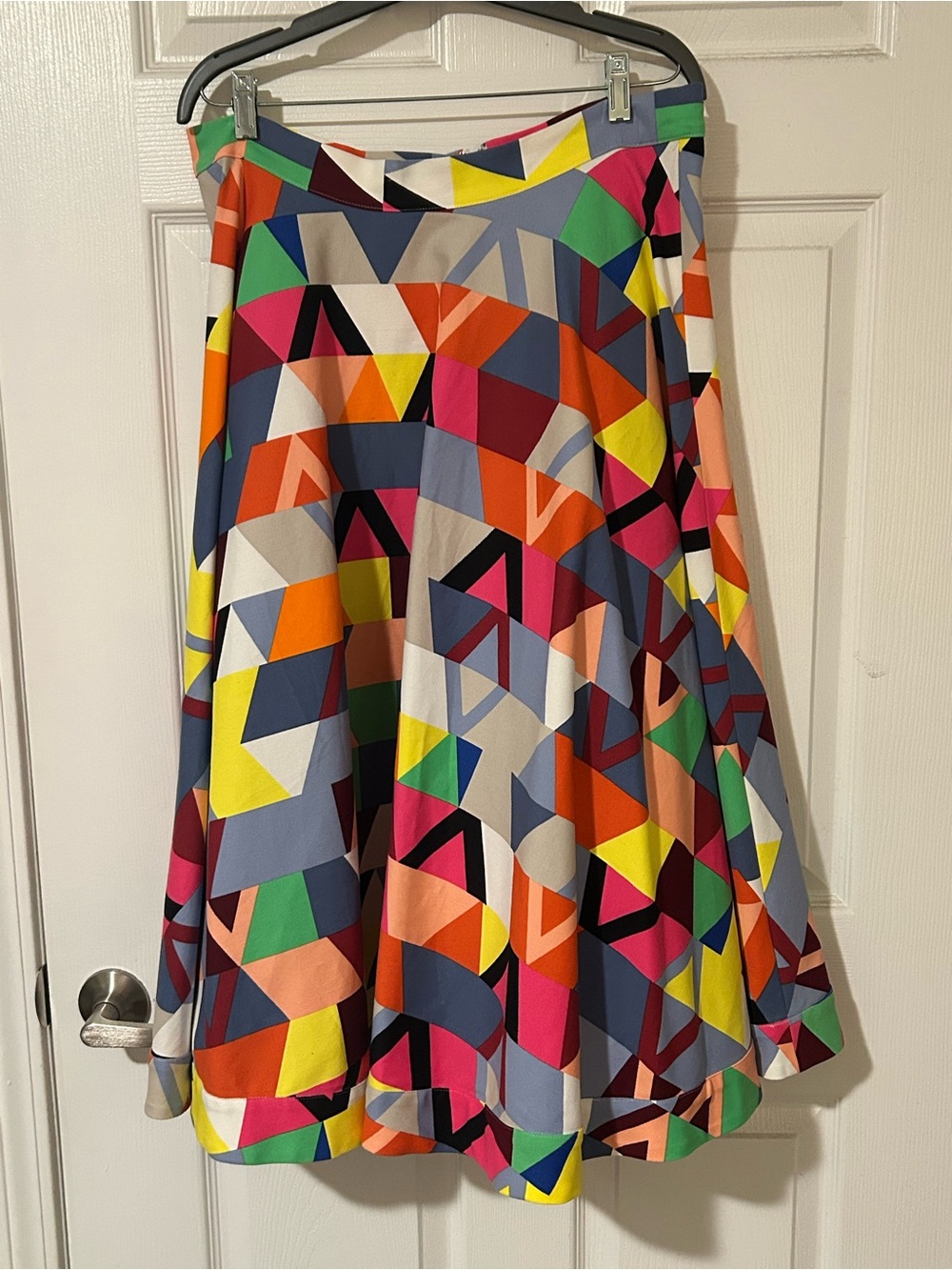 Plenty by Tracy Reese Multicolor Geometric Circle Skirt